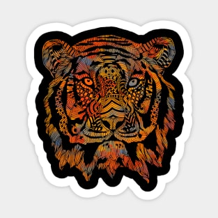 Tiger (Fearless) Sticker